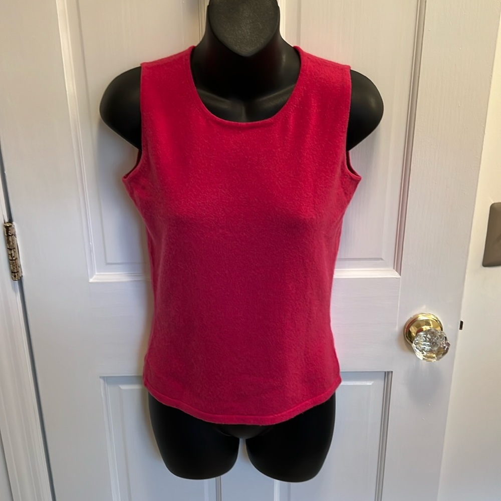 Margaret O’Leary Cashmere Sleeveless Sweater - Size Small